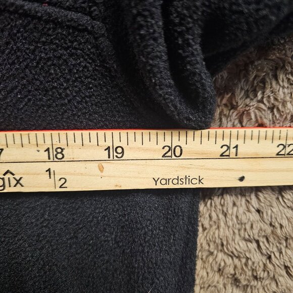 Patagonia Black Synchilla T-Snap Fleece Pullover Pink Trim Women's Medium - Picture 6 of 8